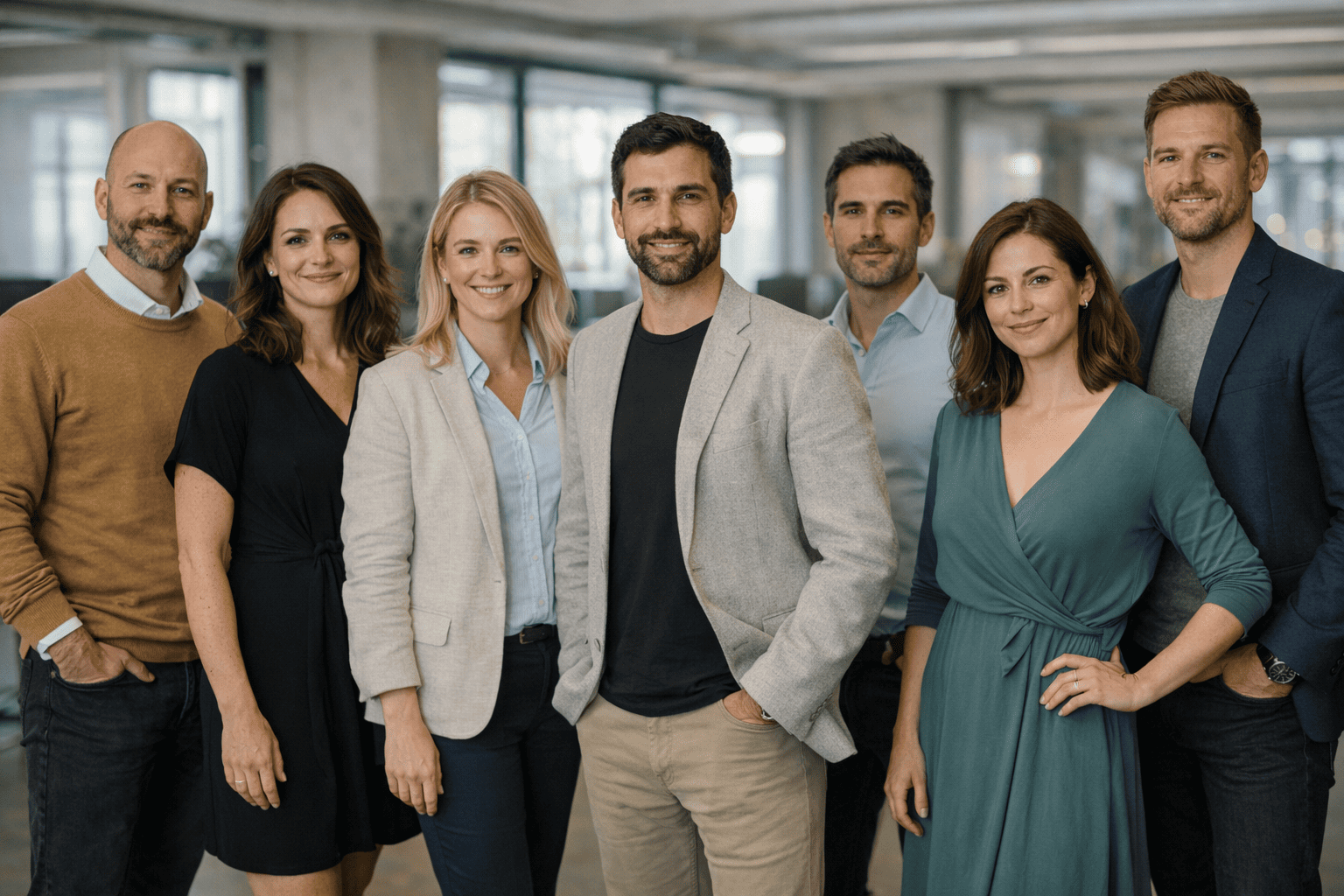 Team working on AI trading platform — Alta Propância